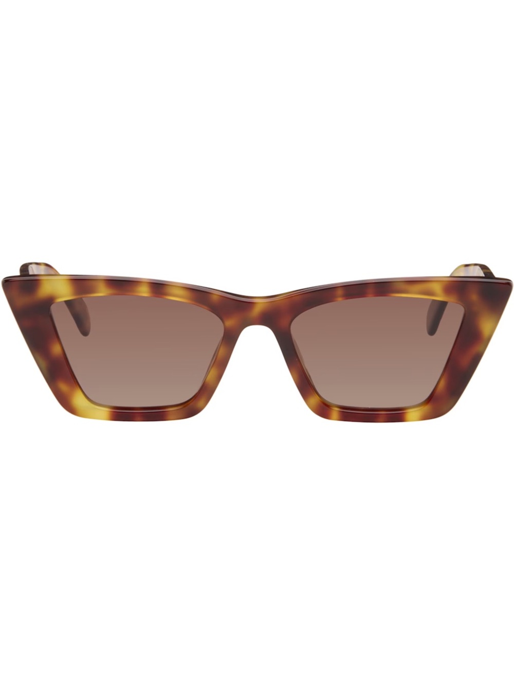 ANINE BING Brown Lillie Sunglasses